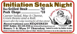 Steak Night - Reservations Required