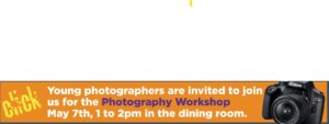 Youth Photography Workshop - Open to the Public